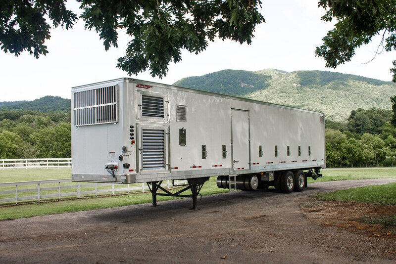 Smithway chick transport trailer